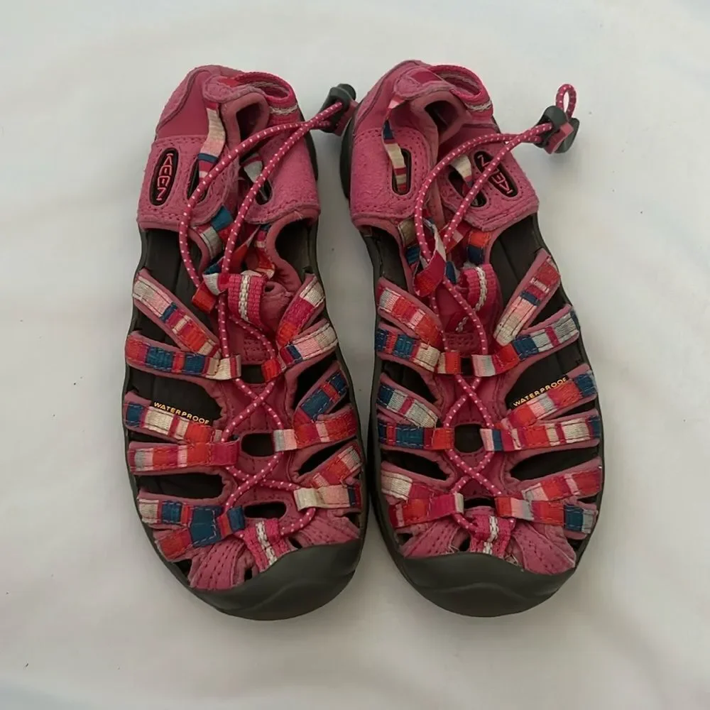 Keen Whisper Raya Waterproof Closed Toe Sandals size 1